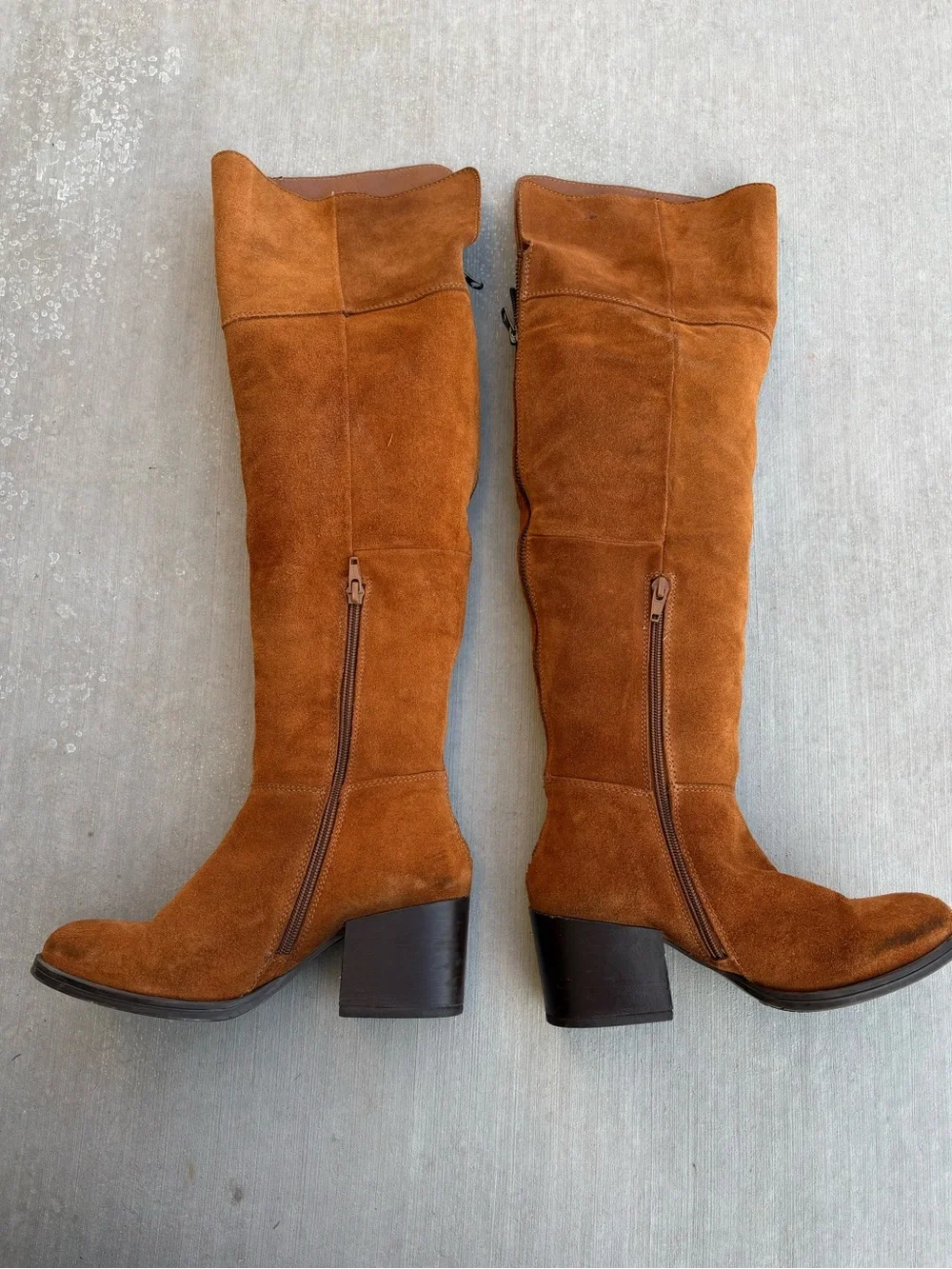 Steve Madden Orabella Genuine Suede Over-the-knee Boots Size 7
